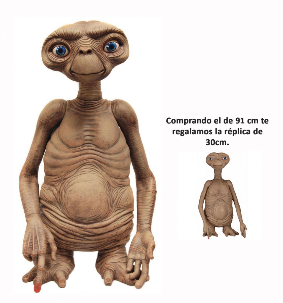 Figura E.T. réplica neca 91cm + regalo